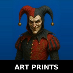 art prints button
